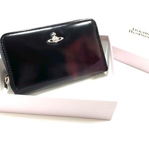 箱付き 未使用 ヴィヴィアン ウエスウッド 小銭入れ 財布 アドヴァン ラウンドファスナー 40180/507/FF