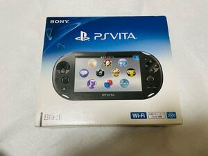 ☆新品同様 本体未使用 希少品☆PlayStation Vita PCH-2000 ZA11 ブラック Wi-Fiモデル PS VITA ソニー