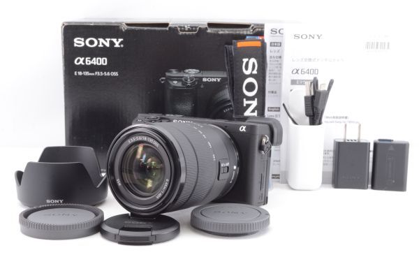 SONY α6400 ILCE-6400M 高倍率レンズキット ソニー SONY α6400 高倍率ズームレンズキット ブラック ILCE