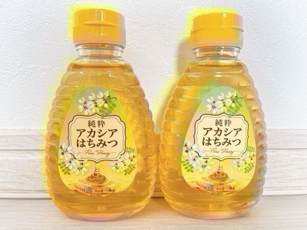 純粋アカシアはちみつ 蜂蜜 250g×2本セット コストコ 大人気商品 送料込み 新品未使用 美容 健康