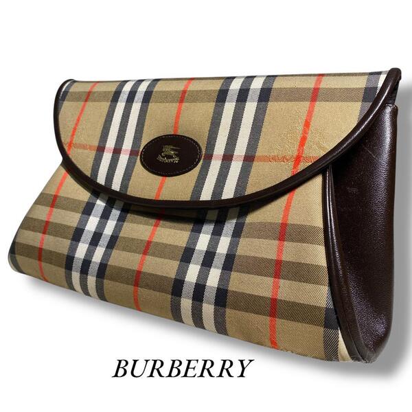 BURBERRY バーバリー クラッチバッグ セカンドバッグ ノバチェック