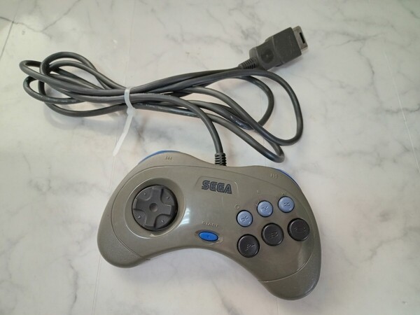 K4346 SEGA HSS-0101 SEGA SATURN用ゲームコントローラ セガ・サターン/コントローラ/SS 動作未確認 現状品 JUNK 送料無料