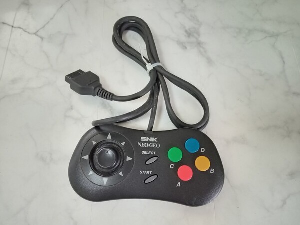 K4360 SNK NEO-GEO ネオジオパッド ゲームコントローラ コントローラ 動作未確認 現状品 JUNK 送料無料