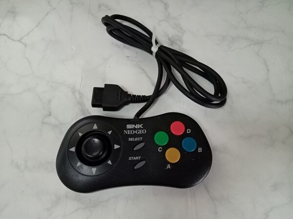 K4363 SNK NEO-GEO ネオジオパッド ゲームコントローラ コントローラ 動作未確認 現状品 JUNK 送料無料