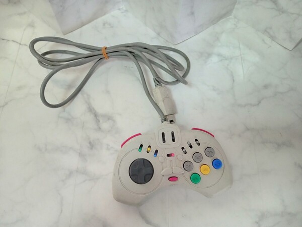 K4382 SEGA セガサターン HC-735エスボン ジョイカード ゲームコントローラ コントローラ 動作未確認 現状品 JUNK 送料無料