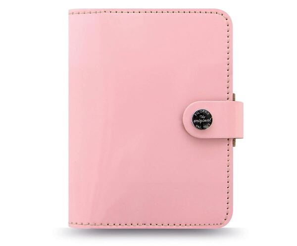 Filofax ファイロファックス システム手帳 パテントローズ バイブル レザー ピンク