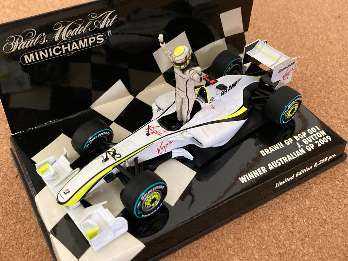 1/43 ミニチャンプス ブラウン BGP マレーシアGP バトン #22 Yahoo!オークション -「43 ブラウンgp」(ミニチャンプス