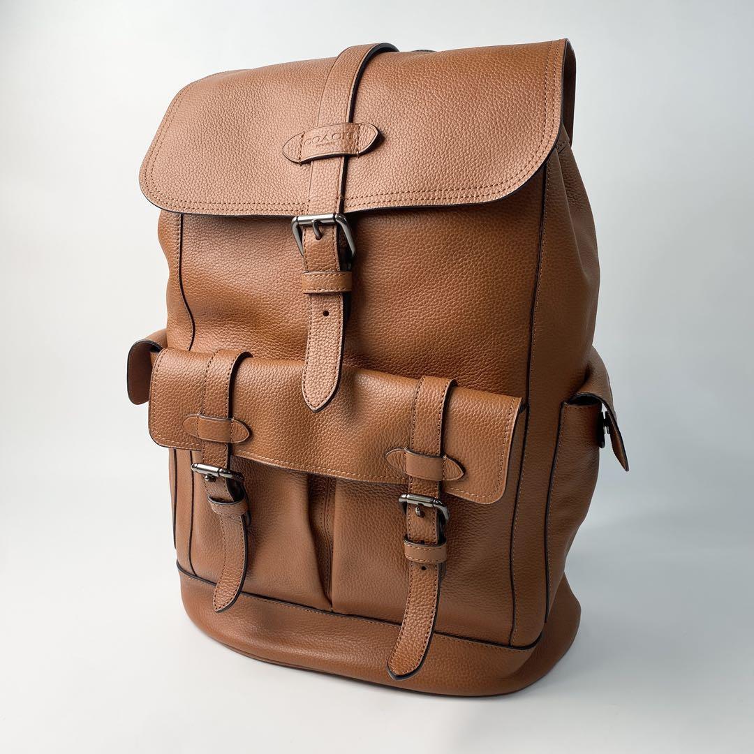 c*r様 COACH コーチ　ブラック レザーバック　 リュック COACH リュックサック、デイパック｜バッグ｜ファッション