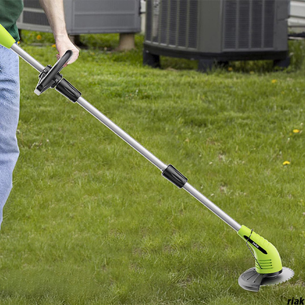 【バッテリーを含めてわずか1.5kgの超軽量設計で女性にもおススメ】 草刈り機 電動 軽量 バッテリー式 芝刈り 静音 家庭用 安全 人気