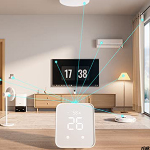 【家電を一括操作する多機能スマートリモコン】 スマートホーム Alexa対応家電 遠隔操作 赤外線家電制御 音声操作リモコン