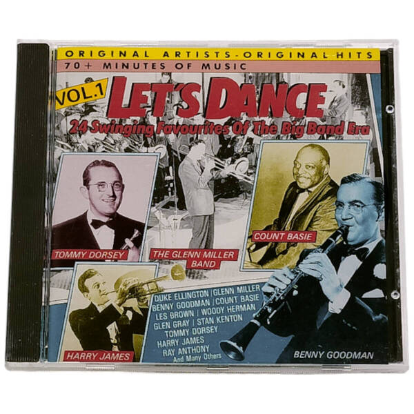 【2899】CD☆「Let's Dance: 24 Swinging Favourites of the Big Band Era Vol. 1」☆輸入盤☆送料無料☆urubaicdy