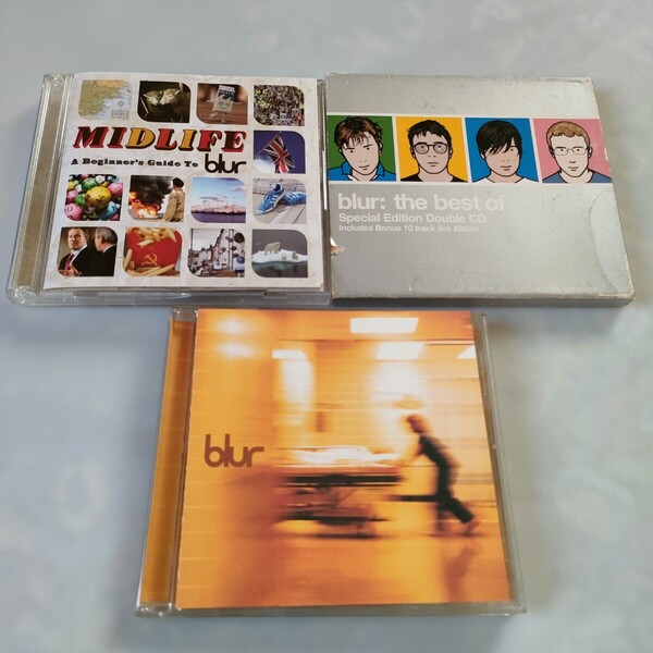 CD 3枚セット ブラー BLUR / 2枚組 ミッドライフ:ビギナーズ・ガイド・トゥ・ブラー midlife/ 2枚組 the best of ザ・ベスト・オブ / blur