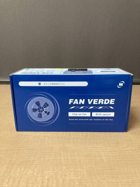 ◎ 送料無料 未使用 ミドリ安全 ファンベルデ Cilp-on fan FAN VERDE クリップ オン ファン 空調 ベルト ズボン パンツ 屋外 作業