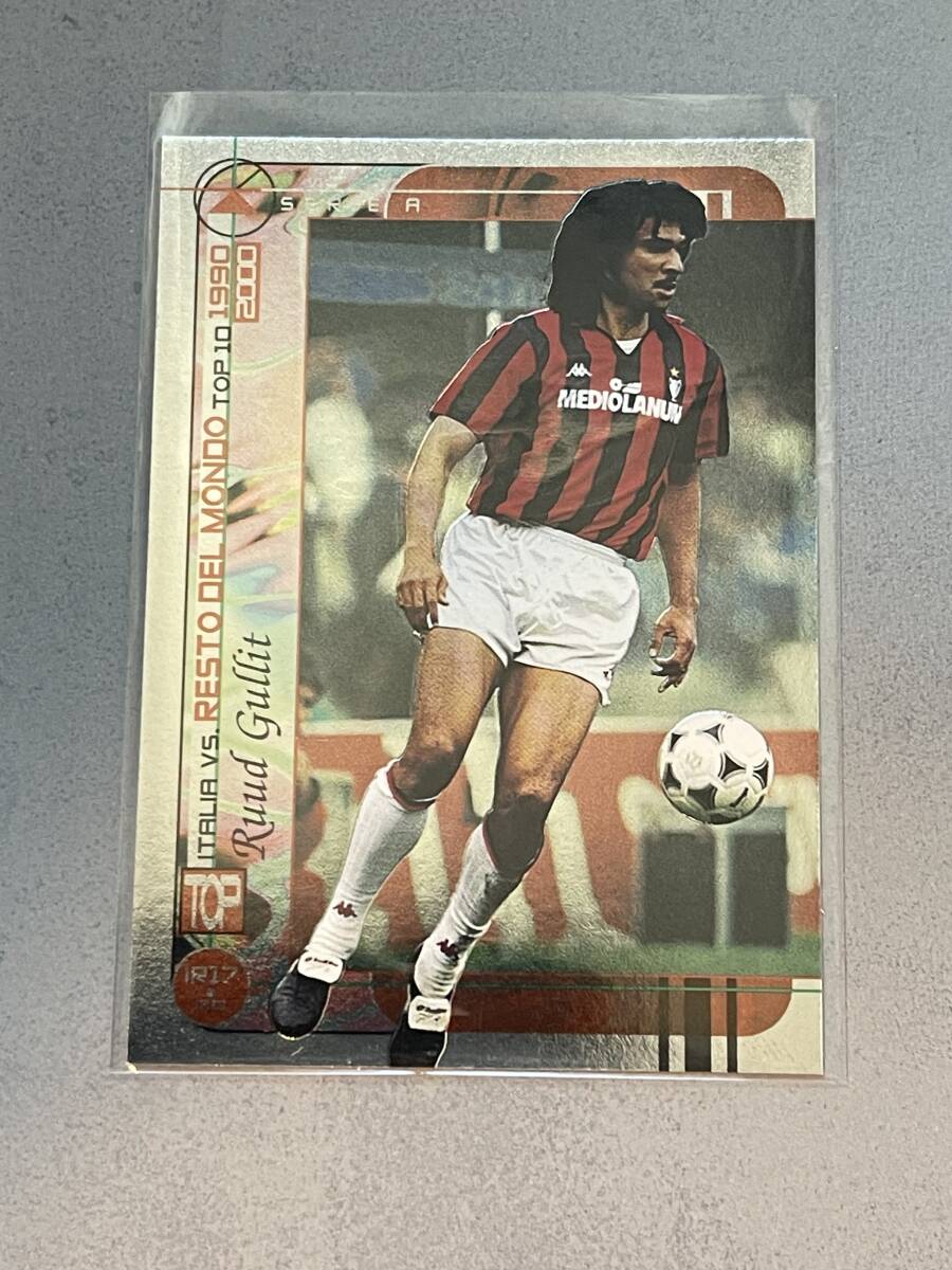 世界99枚限定!Panini Gullit ルート フリット 直筆サインカード Yahoo!オークション -「ルート フリット」(シングルカード