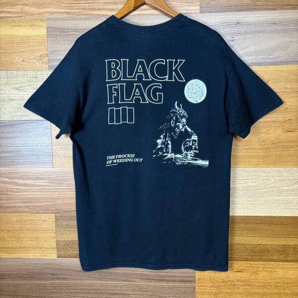 BLACK FLAG ブラックフラッグ T-sh ロック バンド Tシャツ サイズ メンズ M ストリート アメカジ 古着 r25062726