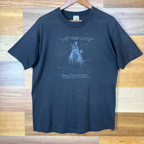 USA製 90s Don’t Worry About It T-sh Tシャツ サイズ メンズ L 袖シングルステッチ アメリカ製 90年代 VINTAGE アメカジ 古着 r25062770