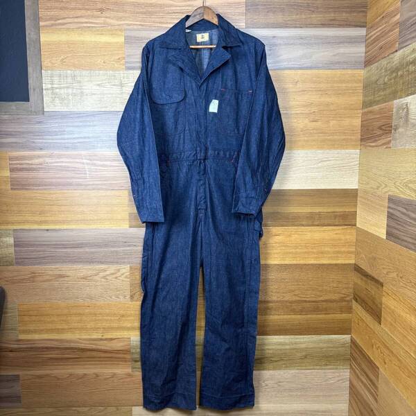 DEAD STOCK 50s BLUE BELL ブルーベル デニム オールインワン つなぎ サイズ メンズ L位 デッドストック 50年代 VINTAGE 古着 r25070894