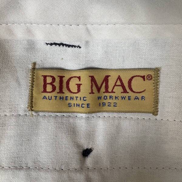 90s BIG MAC ビッグマック ワーク パンツ サイズ W36 L30 メンズ L位 90年代 VINTAGE ビンテージ ヴィンテージ アメカジ 古着 r25071710