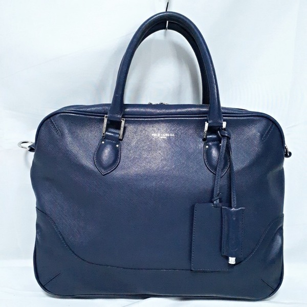 PELLE MORBIDA Maiden Voyage ペッレモルビダ メイデンボヤージュ レザー ビジネスバッグ ブリーフケース ネイビー