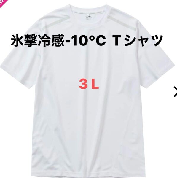 ワークマン 氷撃冷感(R)−10°C半袖Tシャツ 3L ホワイト 新品未使用タグ付き
