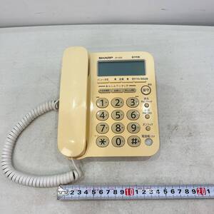 SHARP シャープ デジタルコードレス電話機 JD-G32CL JD-BG32 親機のみ ACアダプターなし ジャンク 中古