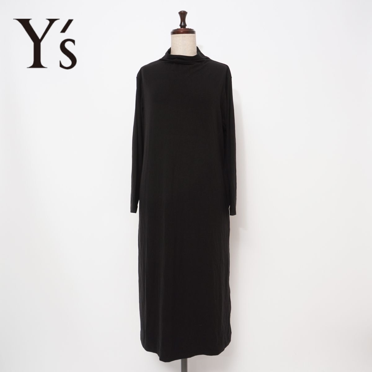 美品 ワイズ ロングワンピース Y's 長袖 ブラック L・XL相当 2025年最新】Yahoo!オークション -y's ワイズ ワンピースの中古