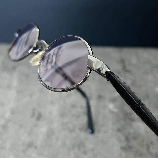 ◆ck Calvin Klein カルバンクライン サングラス オーバル型 ヴィンテージ 6408 00s Y2K ブラック 黒 シーケー 48□20 メンズ レディース