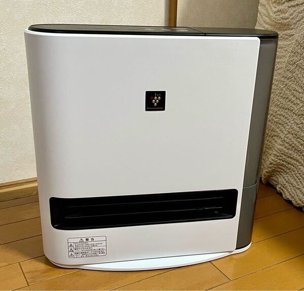 SHARP 加湿セラミックファンヒーター HX-PK12-W プラズマクラスター シャープ 中古良品 2021年製 ☆送料無料 ☆即決 ☆