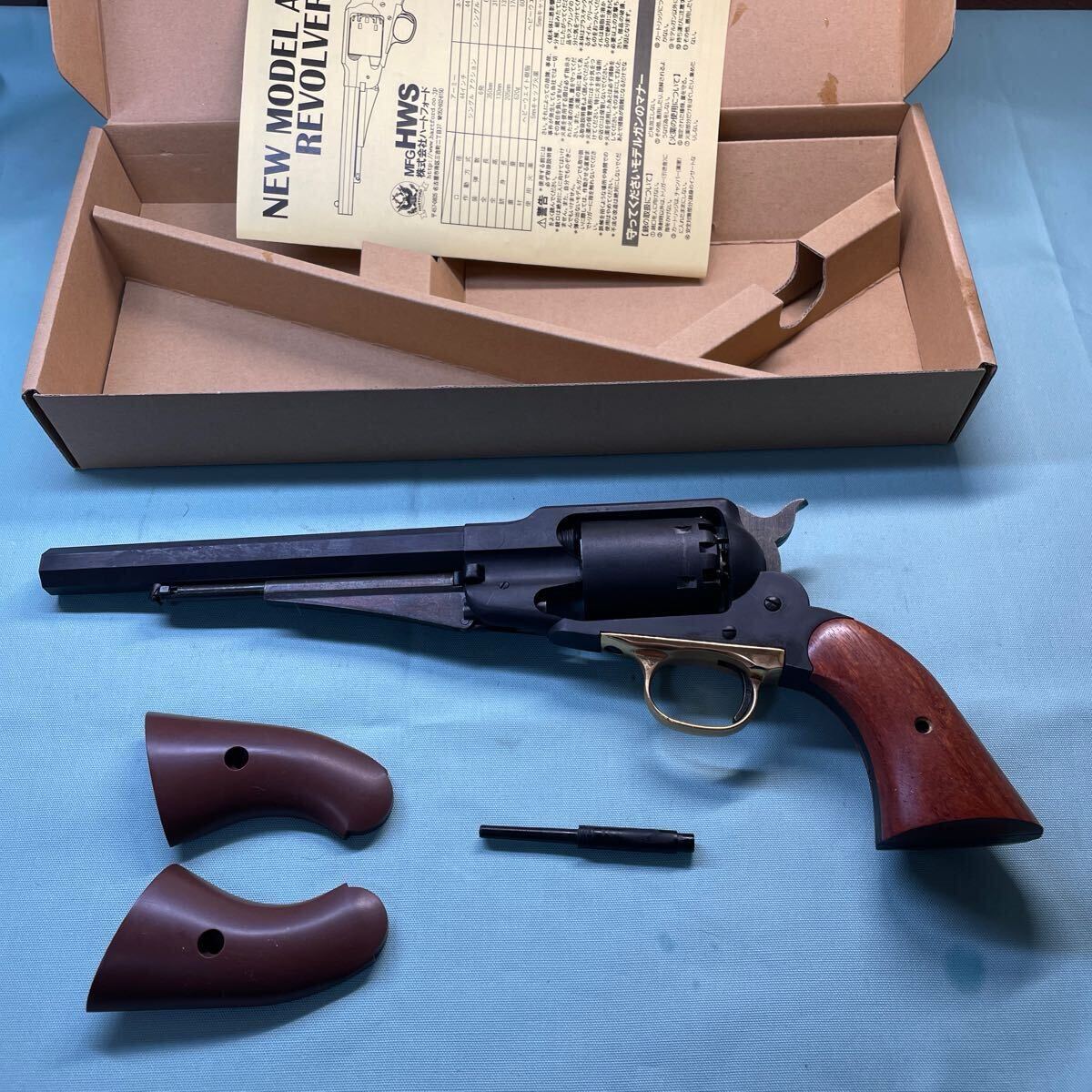 HWS NEW MODEL ARMY 組立キット 自作木グリ付き【訳あり】 Yahoo!オークション -「hwsニューモデルアーミー」の落札相場