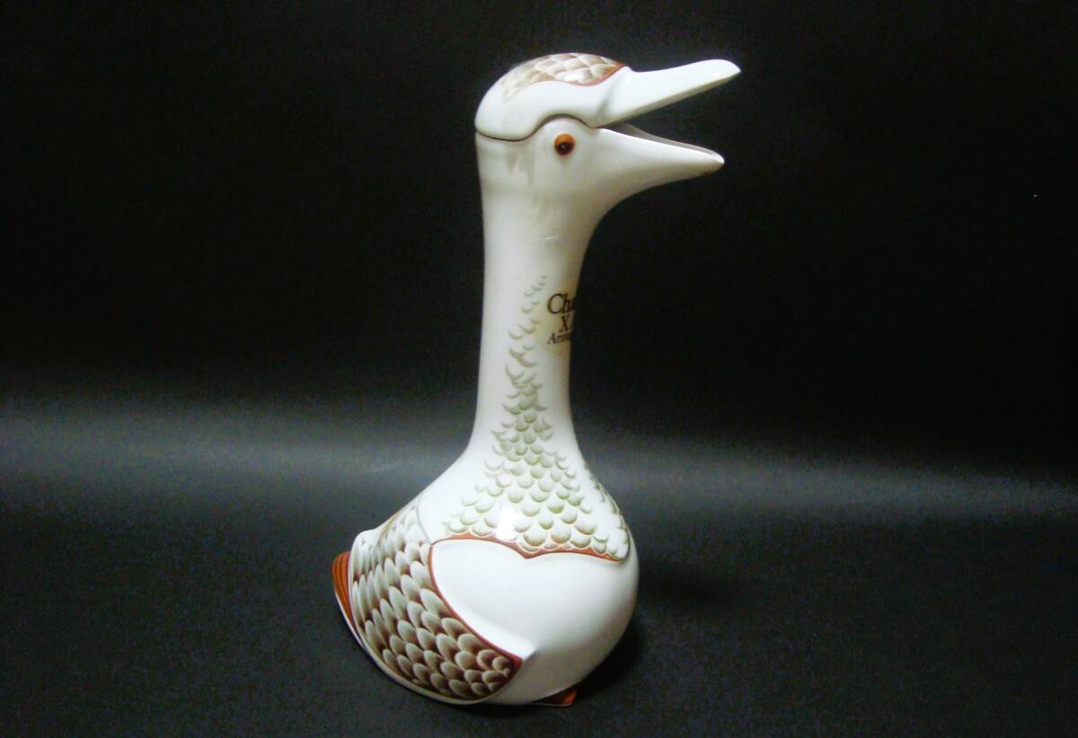 Chabot XO Armagnac ブランデー　アヒル型ボトル Chabot XO Armagnac アヒル型ボトル 古酒未開封 - メルカリ