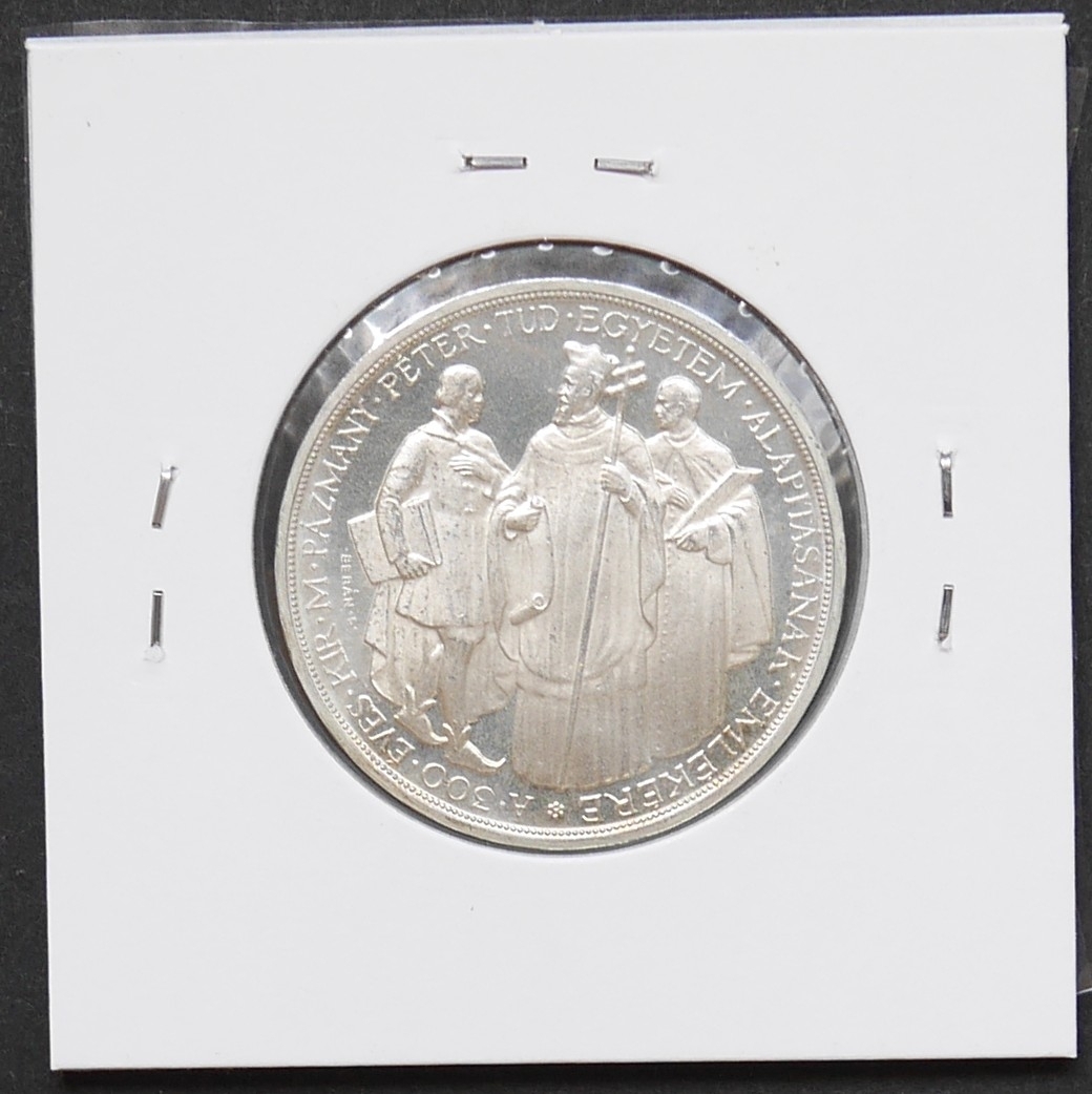 ハンガリー 5ペンゴ硬貨☆1943年／未使用／リストライク／NGC PF65／ ハンガリー 5ペンゴ硬貨☆1943年／未使用／リストライク／NGC