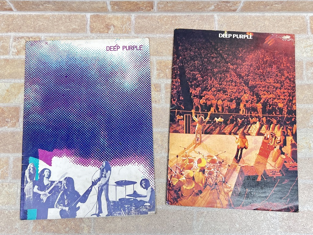 ディープ・パープル パンフレット Yahoo!オークション -「deep purple」(パンフレット) (記念品