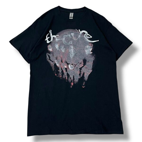 The Cure(ザキュアー) 2023 USツアー バンドTシャツ M ギルダン 両面プリント オフィシャル当時物 バンT 半袖Tシャツ 古着