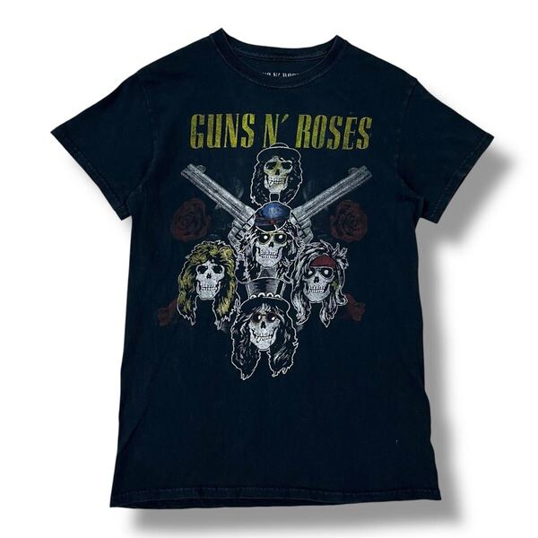 GUNS N' ROSES(ガンズアンドローゼズ) NOT IN THIS LIFETIME 公式 バンドTシャツ S オフィシャル当時物 半袖Tシャツ 古着