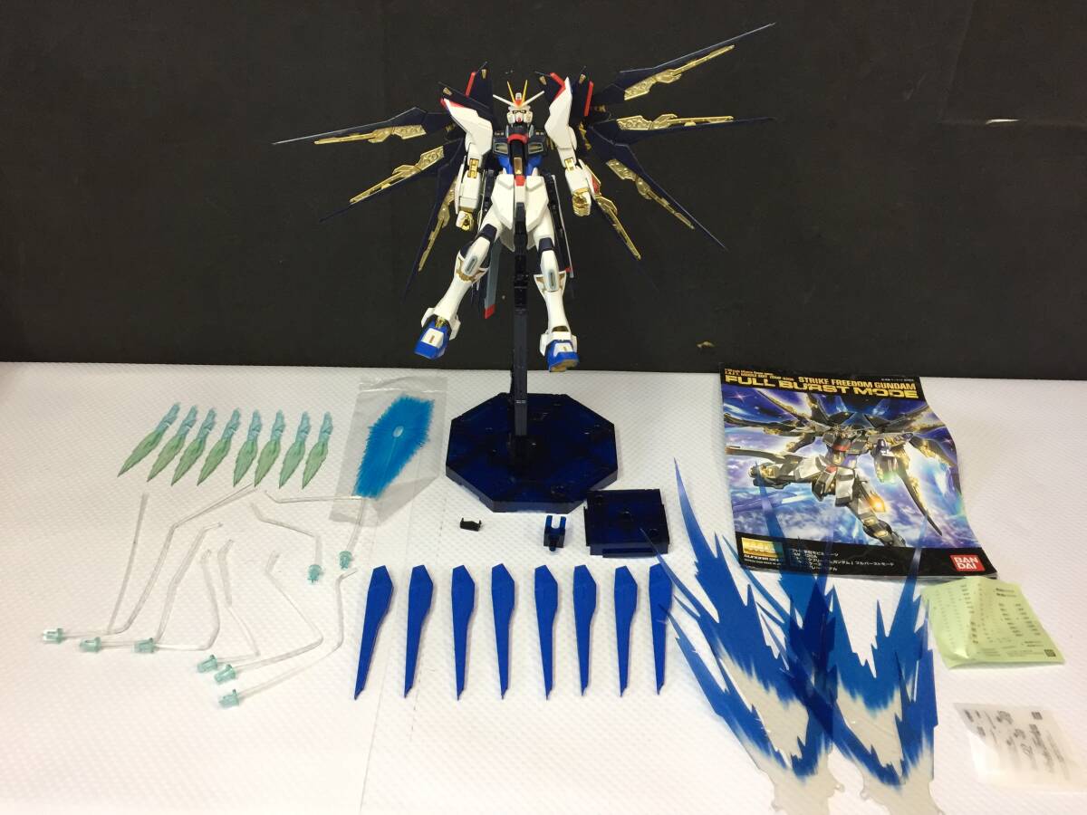 MGストライクフリーダムガンダムフルバースト ガンプラ完成品まとめ売りOK Yahoo!オークション -「mg ストライクフリーダム フルバースト