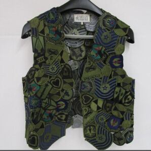 13SS Maison Martin Margiela ベスト マルジェラ ワッペン ミリタリー メゾンマルタンマルジェラ