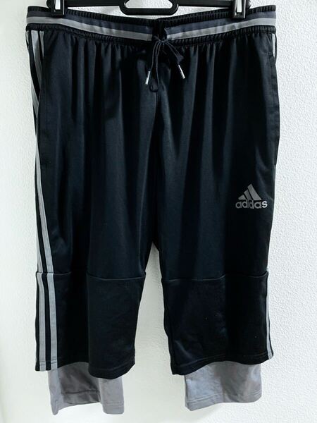 ◎送料無料【 adidas 】adizero climalite インナースパッツ ハーフパンツ J XOサイズ ★ アディダス スポーツ 快適
