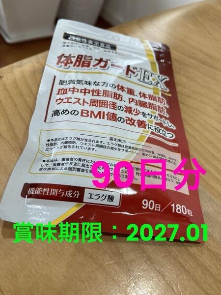 体脂ガードEX 90日分 体重 体脂肪 ダイエット 内臓脂肪 改善
