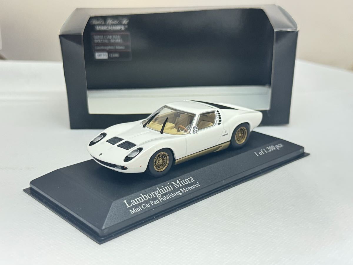 ランボルギーニ★ミウラ★ミニチャンプス★オートビルドエディション★3000個限定 2025年最新】Yahoo!オークション -ランボルギーニミウラ