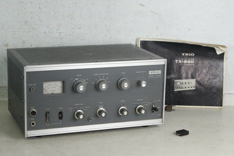 【k】TRIO オールバンド送信機 TX-88D 元箱入り Yahoo!オークション -「tx-88d trio」(アマチュア無線) の落札