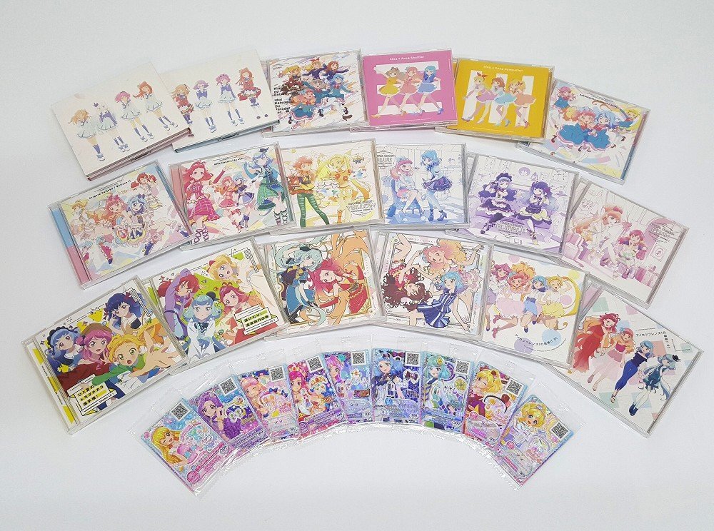 アイカツ CD まとめ売り Yahoo!オークション -「アイカツ (cd)」(CD) の落札相場・落札価格
