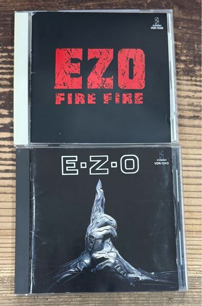 廃盤 ジャパメタ名盤 CD2枚セット】EZO E.Z.O■FIRE FIRE■FLATBACKER フラットバッカー■検) LOUDNESS ラウドネス ANTHEM アンセム