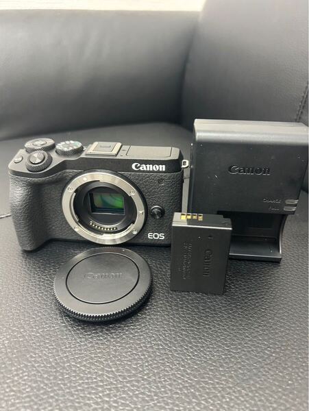 Canon キャノン EOS M6 Mark II ボディ ブラック 3250万画素 ミラーレス一眼カメラ