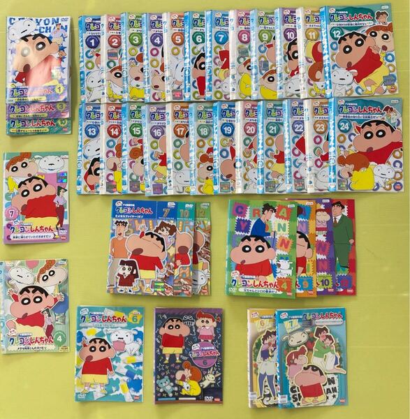 クレヨンしんちゃん (TV版) シリーズ 全40巻セット 管理番号36021 DVD レンタル落ち アニメ ※巻数詳細は商品説明に