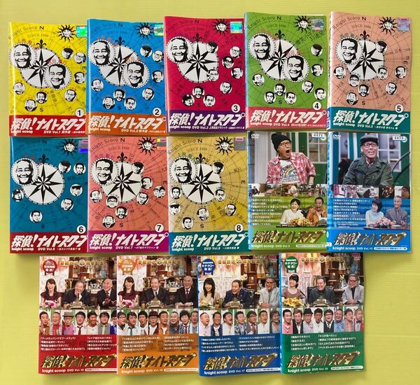 探偵! ナイトスクープ 14巻セット(vol.1〜10,15〜18) 管理番号35994 DVD レンタル落ち お笑い バラエティ