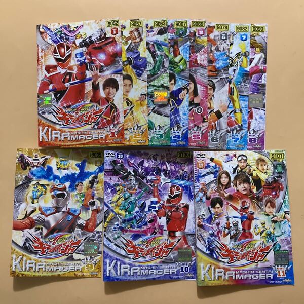 魔進戦隊 キラメイジャー 11巻全巻セット 管理番号24131 DVD レンタル落ち 特撮 スーパー戦隊ヒーローシリーズ