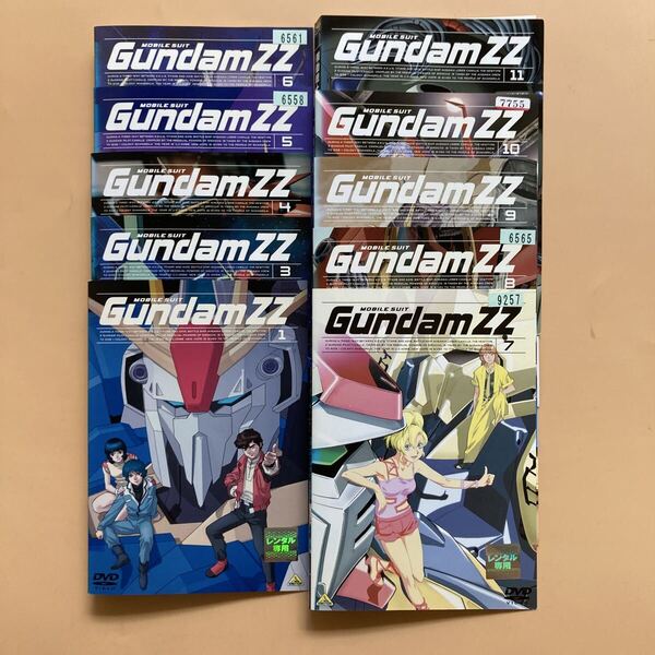 機動戦士ガンダム ZZ 10巻セット(vol.2,12欠品) 管理番号24357 DVD レンタル落ち アニメ