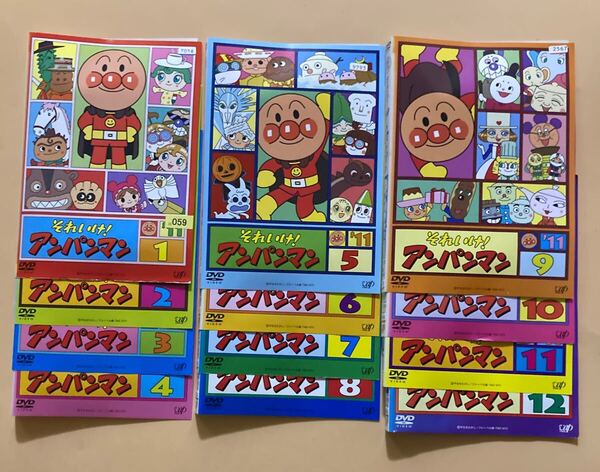 それいけ!アンパンマン '11 12巻全巻セット 管理番号24164 DVD レンタル落ち アニメ