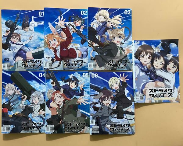 ストライクウィッチーズ 6巻 劇場版 1巻 全7巻セット 管理番号24061 DVD レンタル落ち アニメ 全巻セット