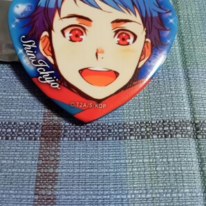 KING OF PRISM キンプリ ハート型 缶バッジ シン (キンツア)